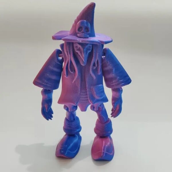 Creative 3D Printed Halloween Witch Toy For Kids - Image 4
