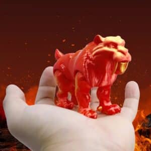 3D Printed Saber Tooth Tiger