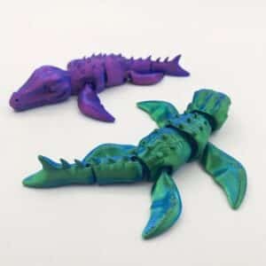 3D Printed Long Dragon Toy