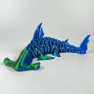 Creative 3D Printed Hammerhead Shark