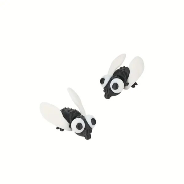 3D Printed Cute Mini Fly Toy With Movable Joints For Kids - Image 4