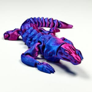3D Printed Monitor Lizard