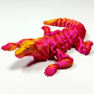 Colorful Monitor Lizard