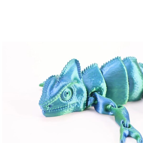 3D Printed Chameleon Toy