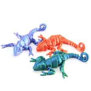 Articulated Chameleon Toy