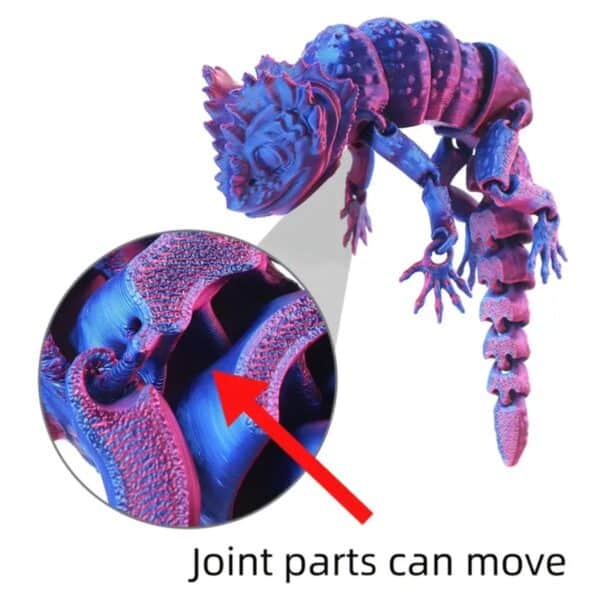 3D Printed Lizard Toy
