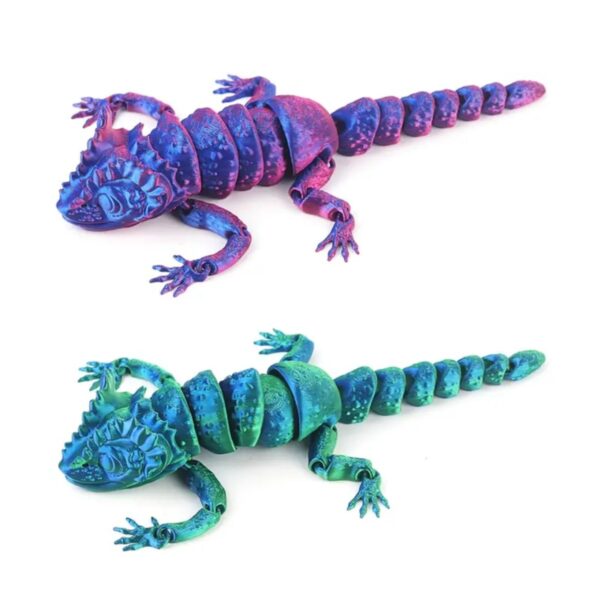 Creative 3D Printed Lizard Model Toy For Reptile Lovers - Image 4