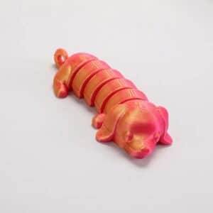 Sausage Poseable Dog Toy