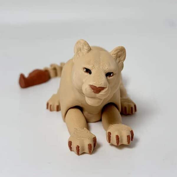 Creative 3D Printed Lion Model Toy For Kids Fun - Image 6
