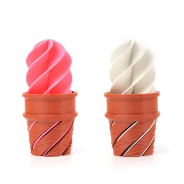 Fun Spiral Ice Cream 3D Printed Fidget Toy for Children - Image 5