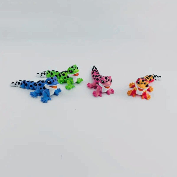 Customized 3D Printed Artificial Eyes Gecko Movable Toy - Image 12