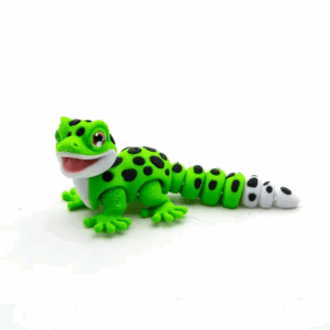 Handcrafted Gecko Toy
