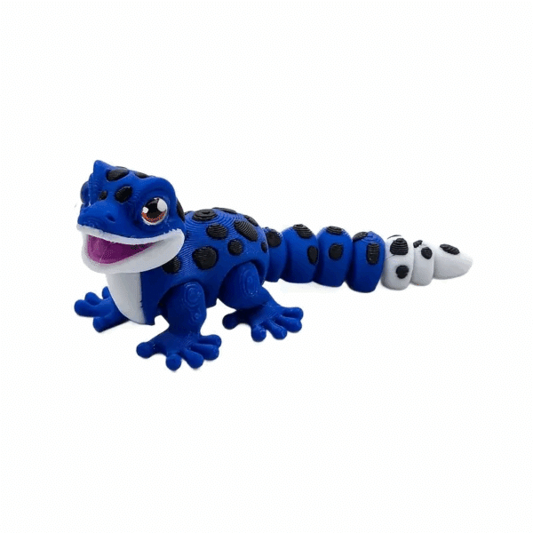 Customized 3D Printed Artificial Eyes Gecko Movable Toy - Image 5
