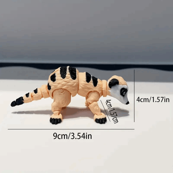 Articulated 3D Printed Cute Meerkat Toy for Children's - Image 5