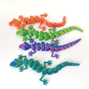 3D Printed Mini Gecko