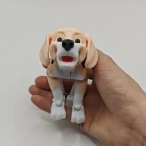 3D Printed Beagle Dog
