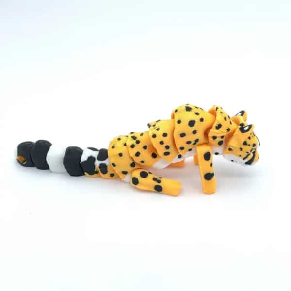 Articulated 3D Printed Cheetah Animal Toy for Children's - Image 5