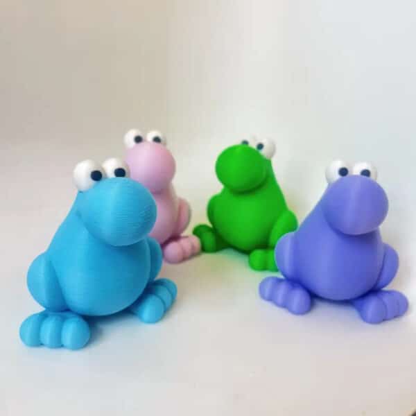 Adorable 3D Printed Customized Frog Animal Kids Toy - Image 2