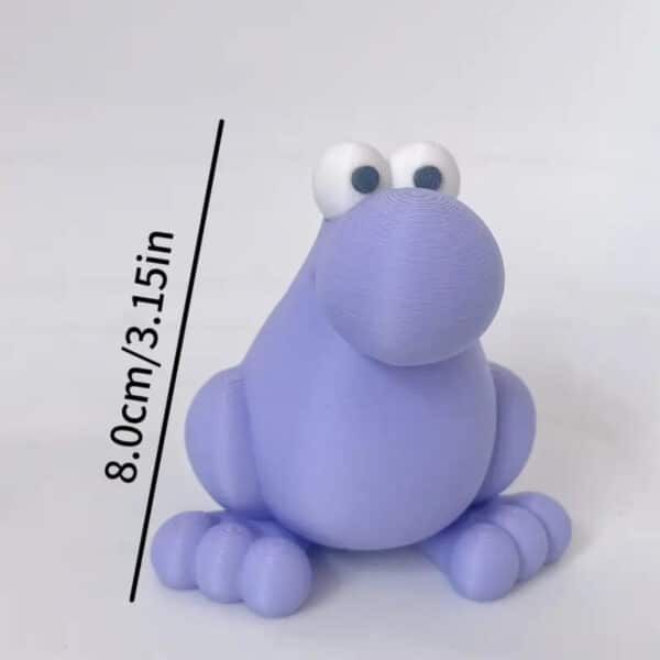 Adorable 3D Printed Customized Frog Animal Kids Toy - Image 3