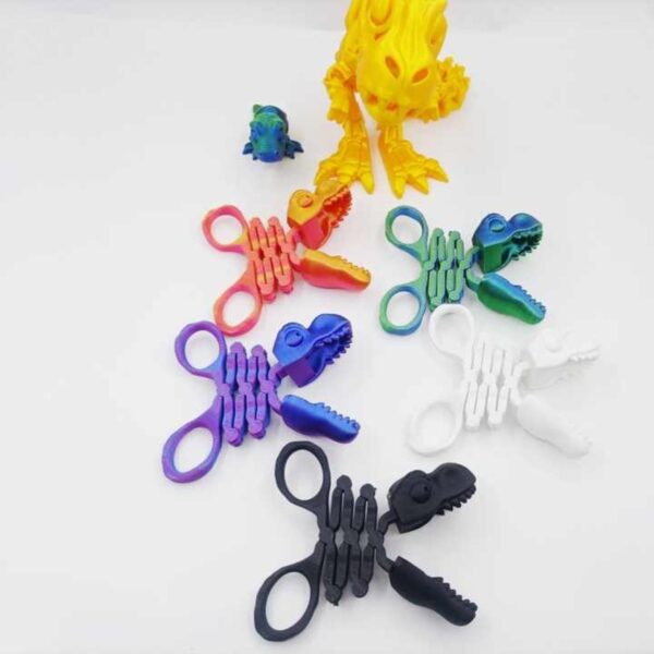 3D Printed Funny Artifact Clip Dinosaur Educational Toy - Image 7