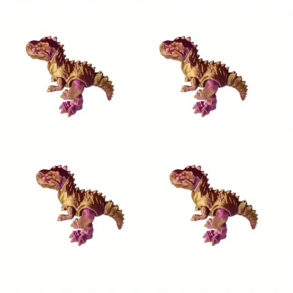 3D Printed Custom T Rex Dinosaur Toy with Moving Joints - Image 2