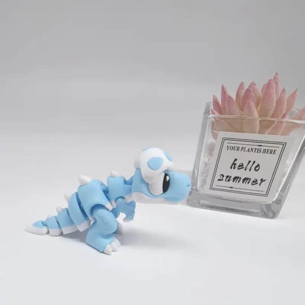 3D Printed Customized Articulated Dragon Animal Kids Toy - Image 4