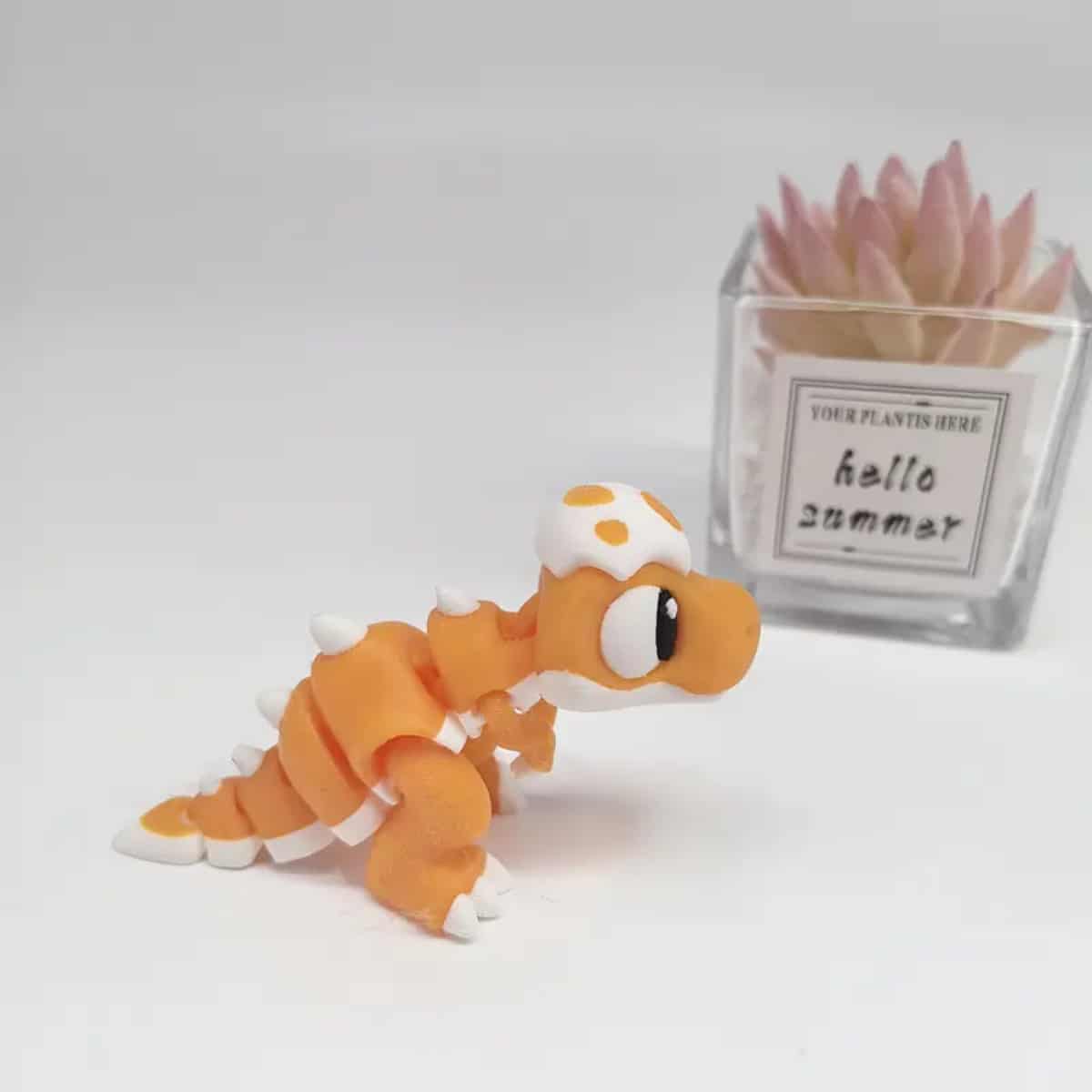 3D Printed Customizable Dragon Animal Children's Toy - Image 3