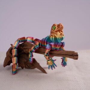 Customizable Colorful Lizard