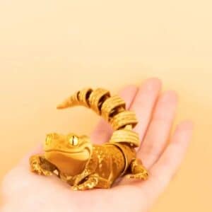 Realistic 3D Printed Lizard