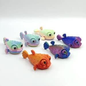 Cute Puffer Fish Toy