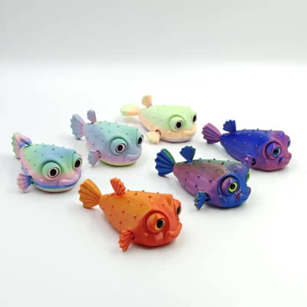 Cute Puffer Fish Toy
