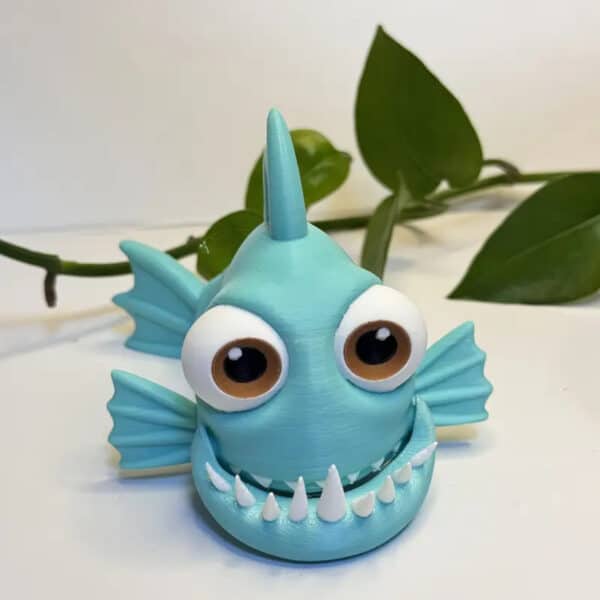 Articulated 3D Printed Shark Ocean Toy for Children's - Image 2