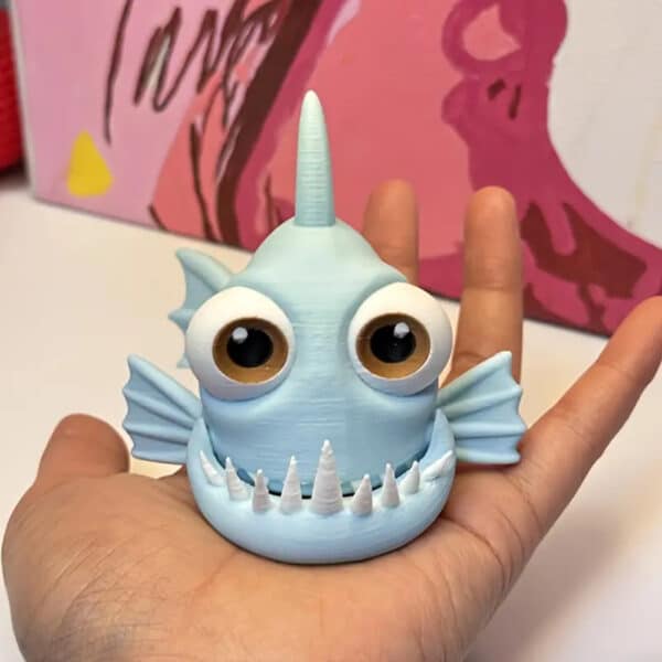 Articulated 3D Printed Shark Ocean Toy for Children's - Image 5