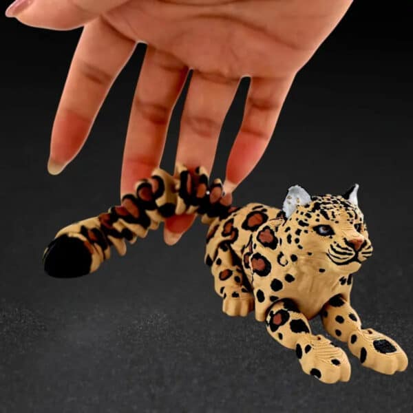 3D Printed Snow Leopard