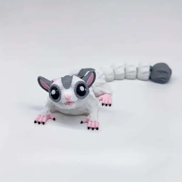 Poseable Sugar Glider Toy