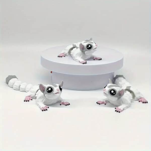 Customized 3D Printed Poseable Sugar Glider Toy for Kids - Image 4