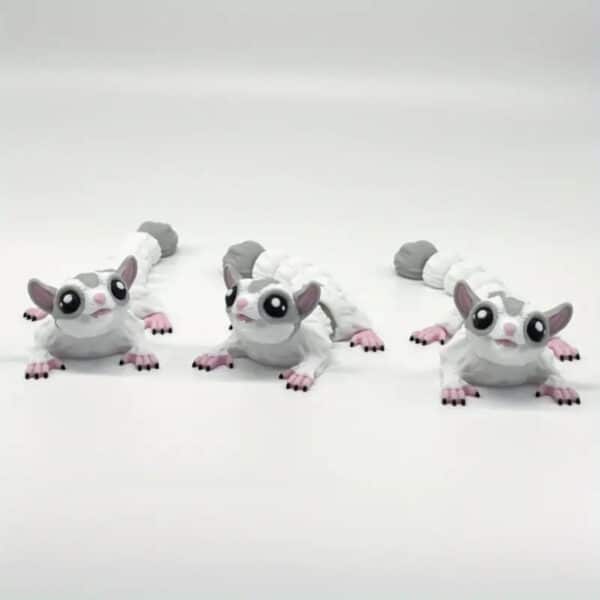 Customized 3D Printed Poseable Sugar Glider Toy for Kids - Image 5