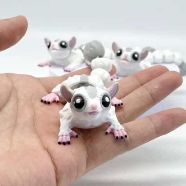 Customized 3D Printed Poseable Sugar Glider Toy for Kids - Image 6