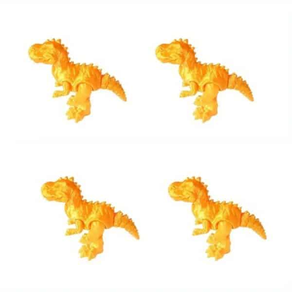 3D Printed T Rex Dinosaur Animal Toy with Movable Joints - Image 6