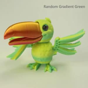 Movable Toucan Toy