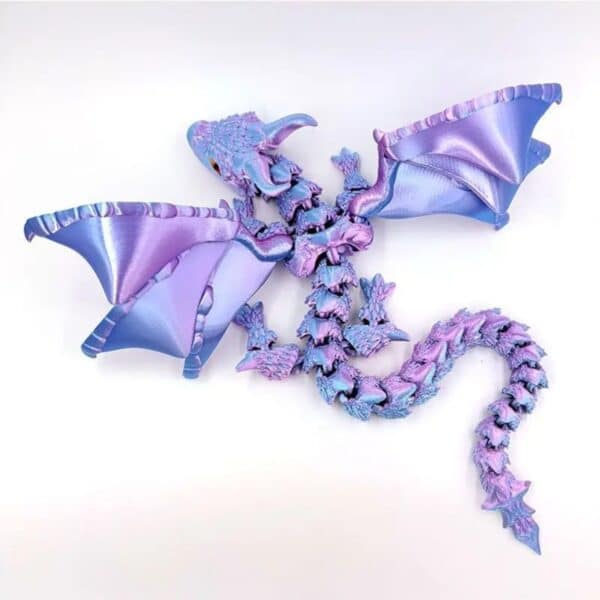 Realistic Rotatable Dragon Toy 3D Articulated Model - Image 2