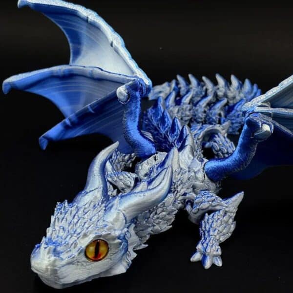 Realistic Rotatable Dragon Toy 3D Articulated Model - Image 3