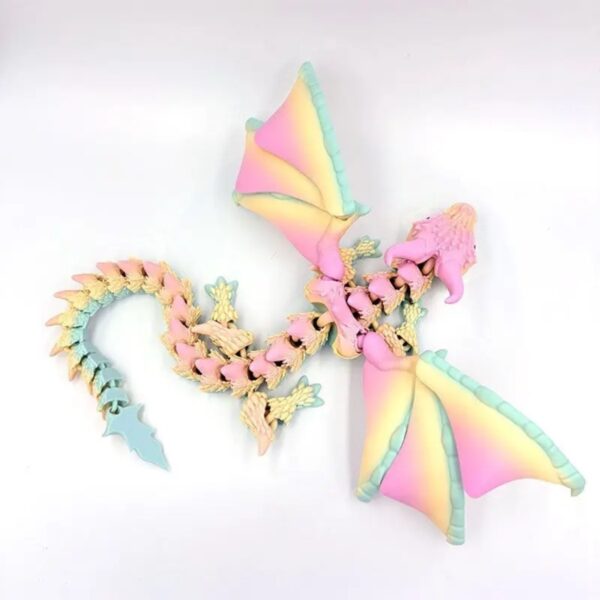 Realistic Rotatable Dragon Toy 3D Articulated Model - Image 4