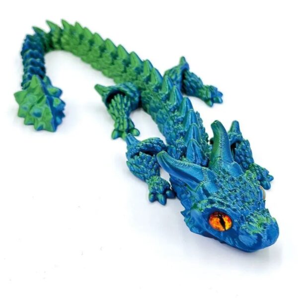 Realistic Rotatable Dragon Toy 3D Articulated Model - Image 5