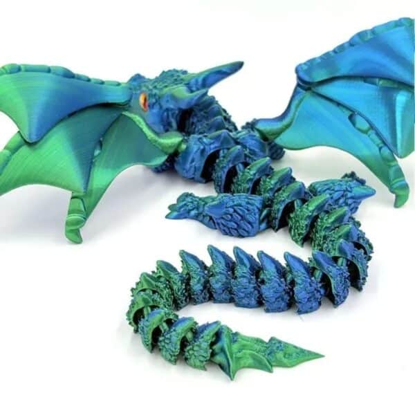 Realistic Rotatable Dragon Toy 3D Articulated Model - Image 6