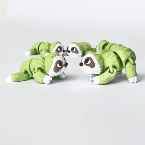 Customized 3D Printed Sloth Desktop Statue Toy for Kids - Image 5