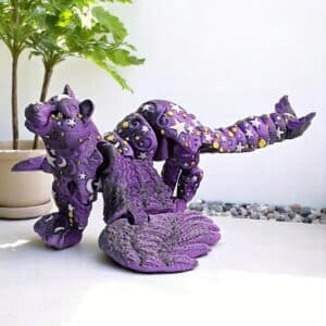 Cosmic Dragon Statue
