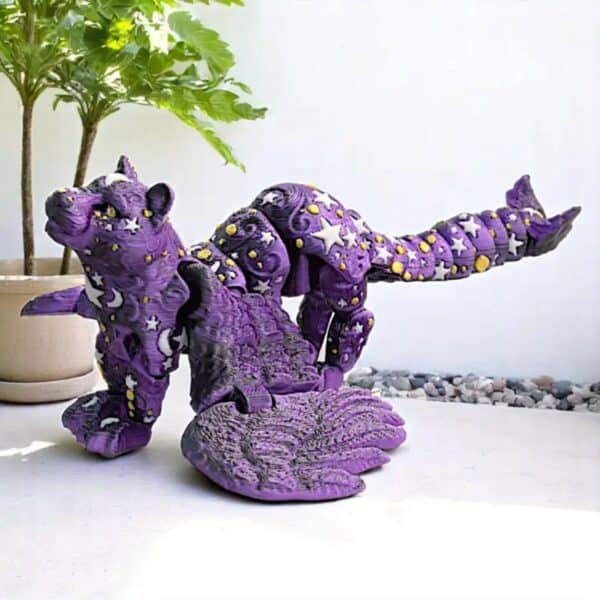 Cosmic Dragon Statue