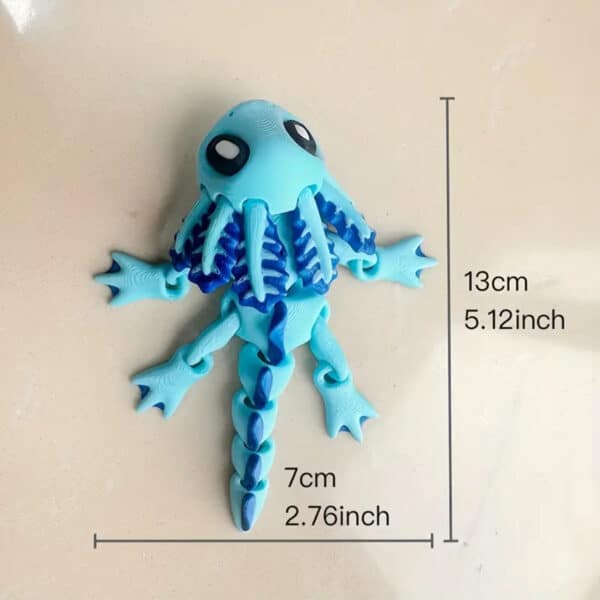 Customized 3D Printed Hexagonal Axolotl Toy for Children's - Image 3