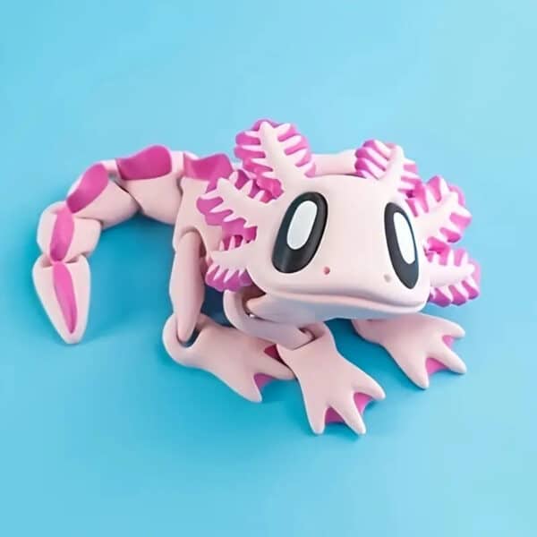 Customized 3D Printed Hexagonal Axolotl Toy for Children's - Image 4